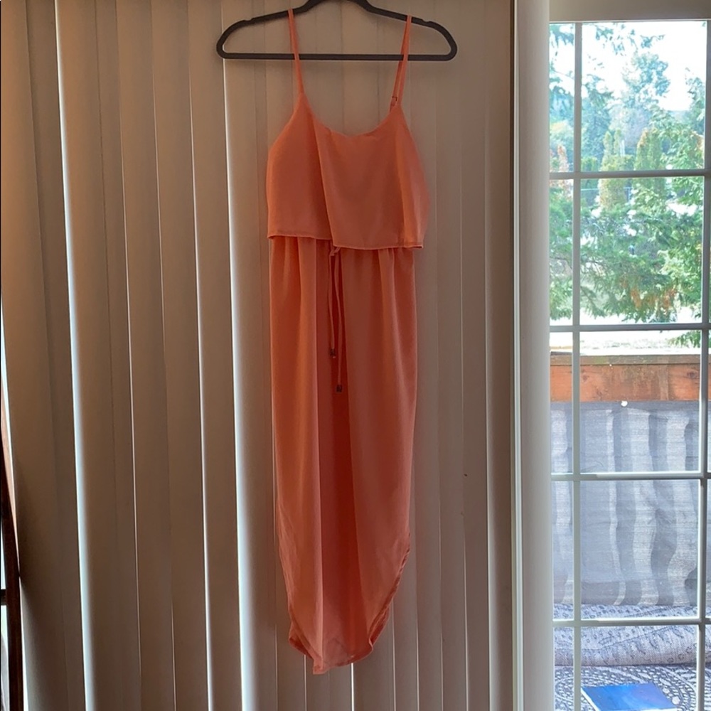 Salmon dress